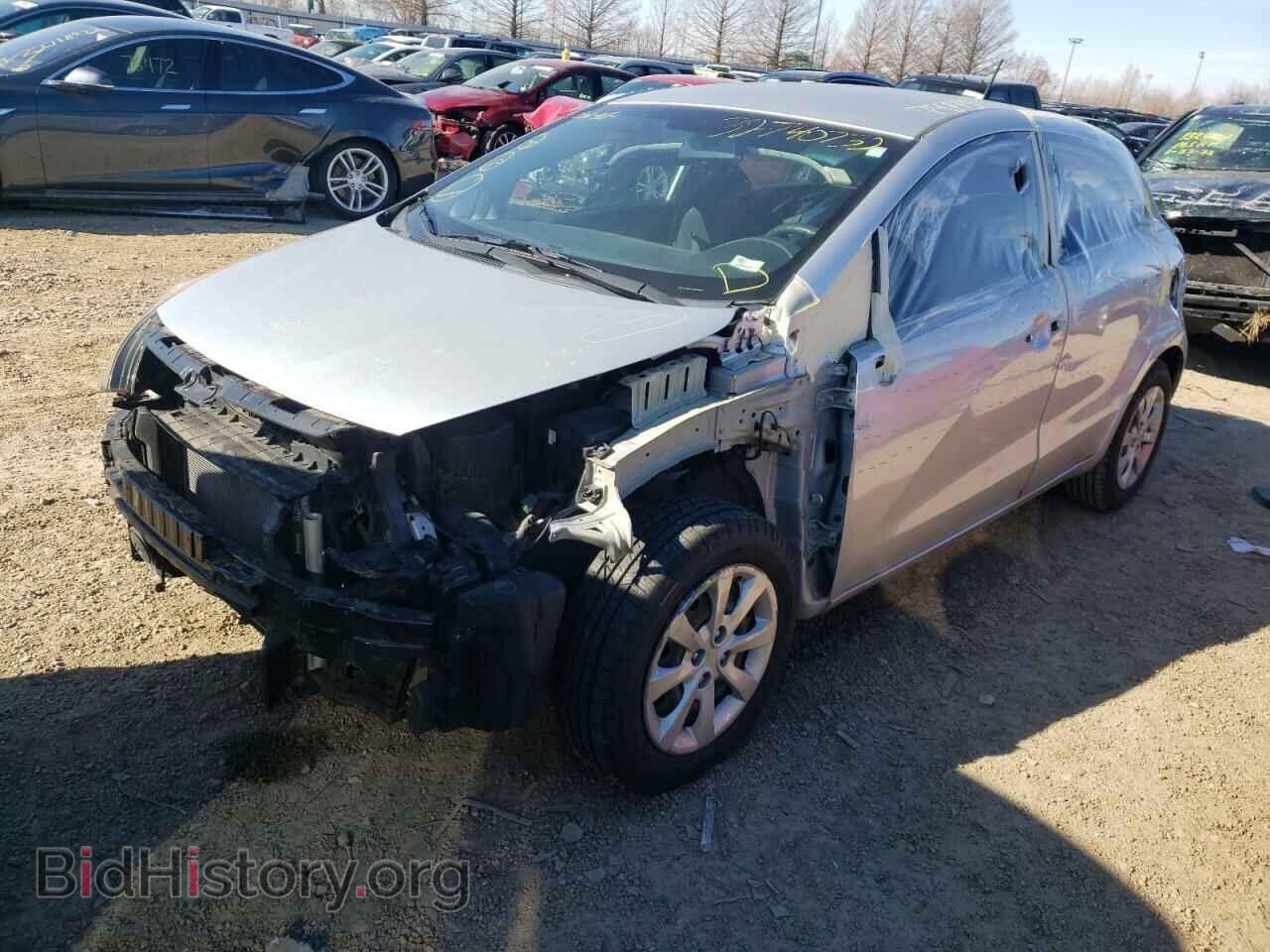 2015 KIA RIO - VIN: KNADM5A34F6501262 - Фото 2