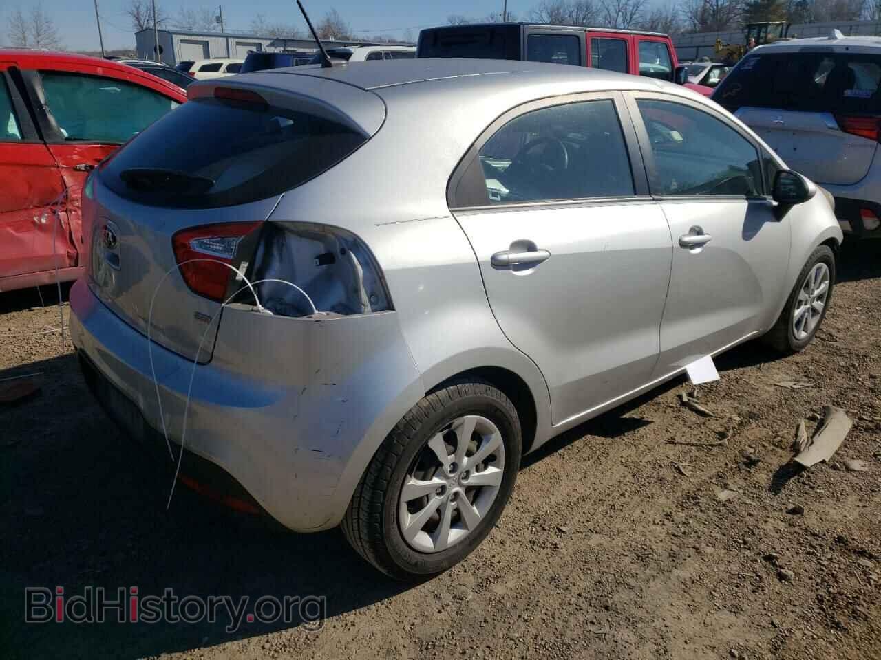2015 KIA RIO - VIN: KNADM5A34F6501262 - Фото 4