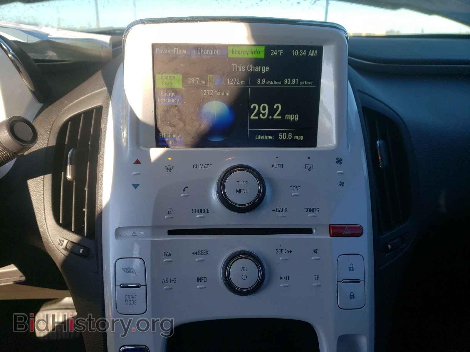 2012 CHEVROLET VOLT - VIN: 1G1RA6E44CU122790 - Фото 9
