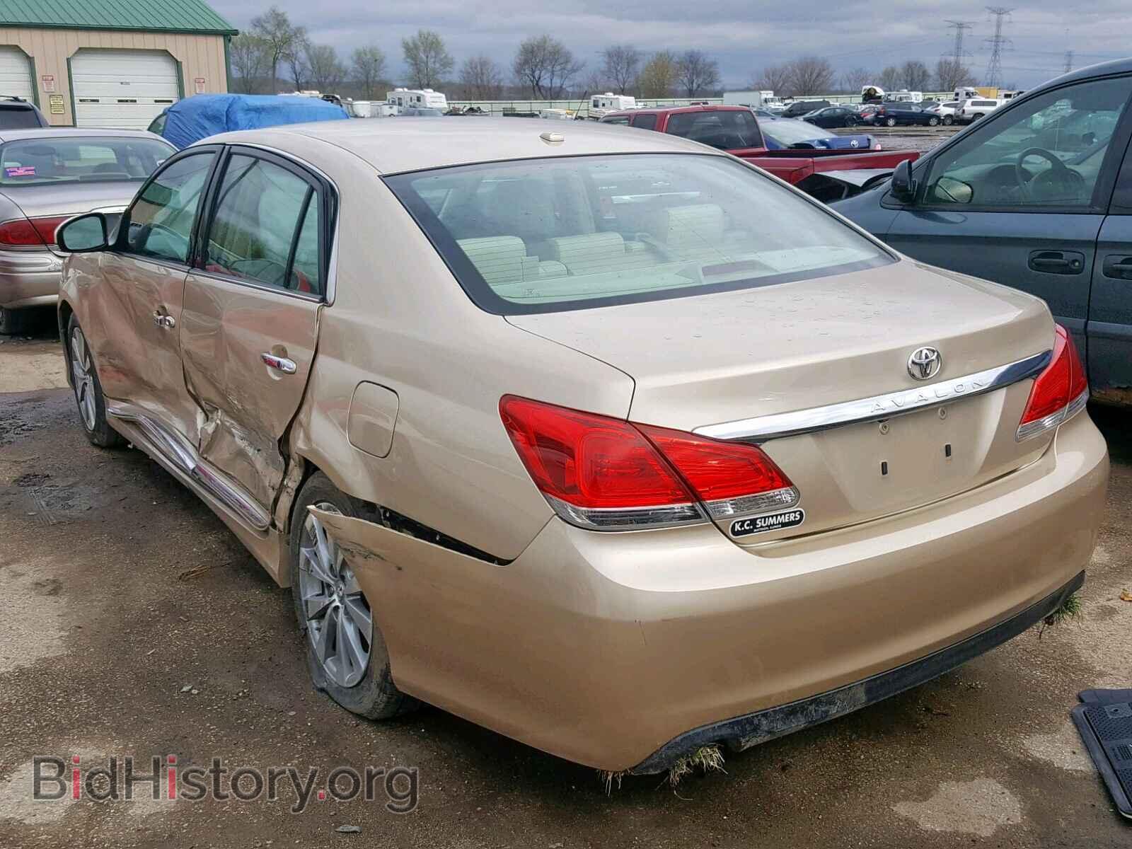 2012 TOYOTA AVALON - VIN: 4T1BK3DB1CU467825 - Фото 3
