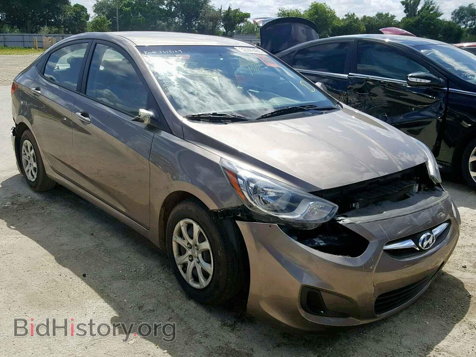 Фотография KMHCT4AE3DU582532 - HYUNDAI ACCENT 2013