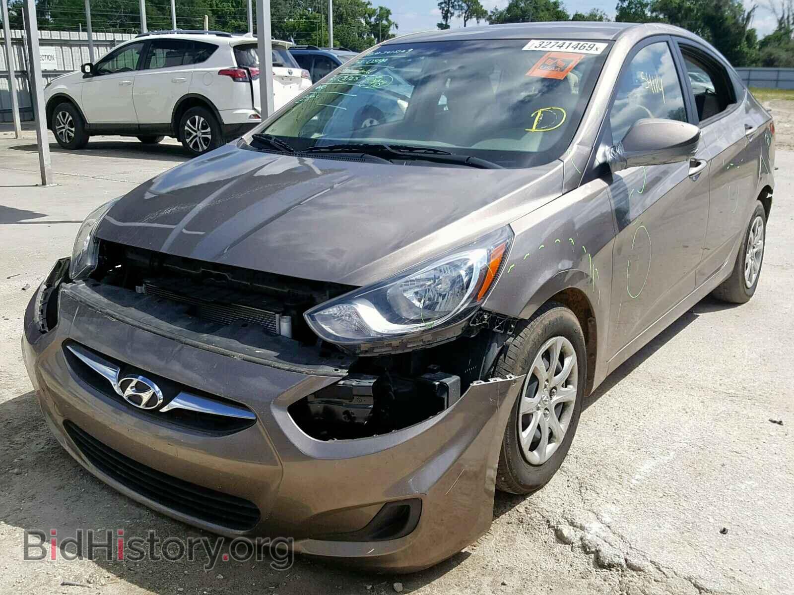 2013 HYUNDAI ACCENT - VIN: KMHCT4AE3DU582532 - Фото 2
