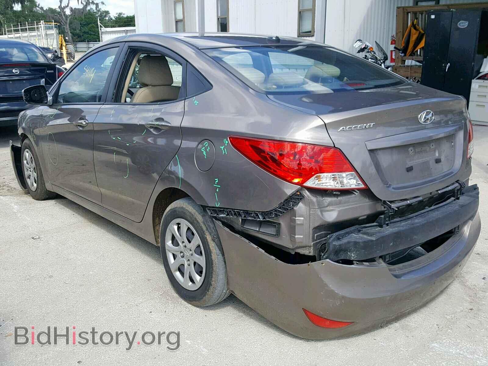 2013 HYUNDAI ACCENT - VIN: KMHCT4AE3DU582532 - Фото 3