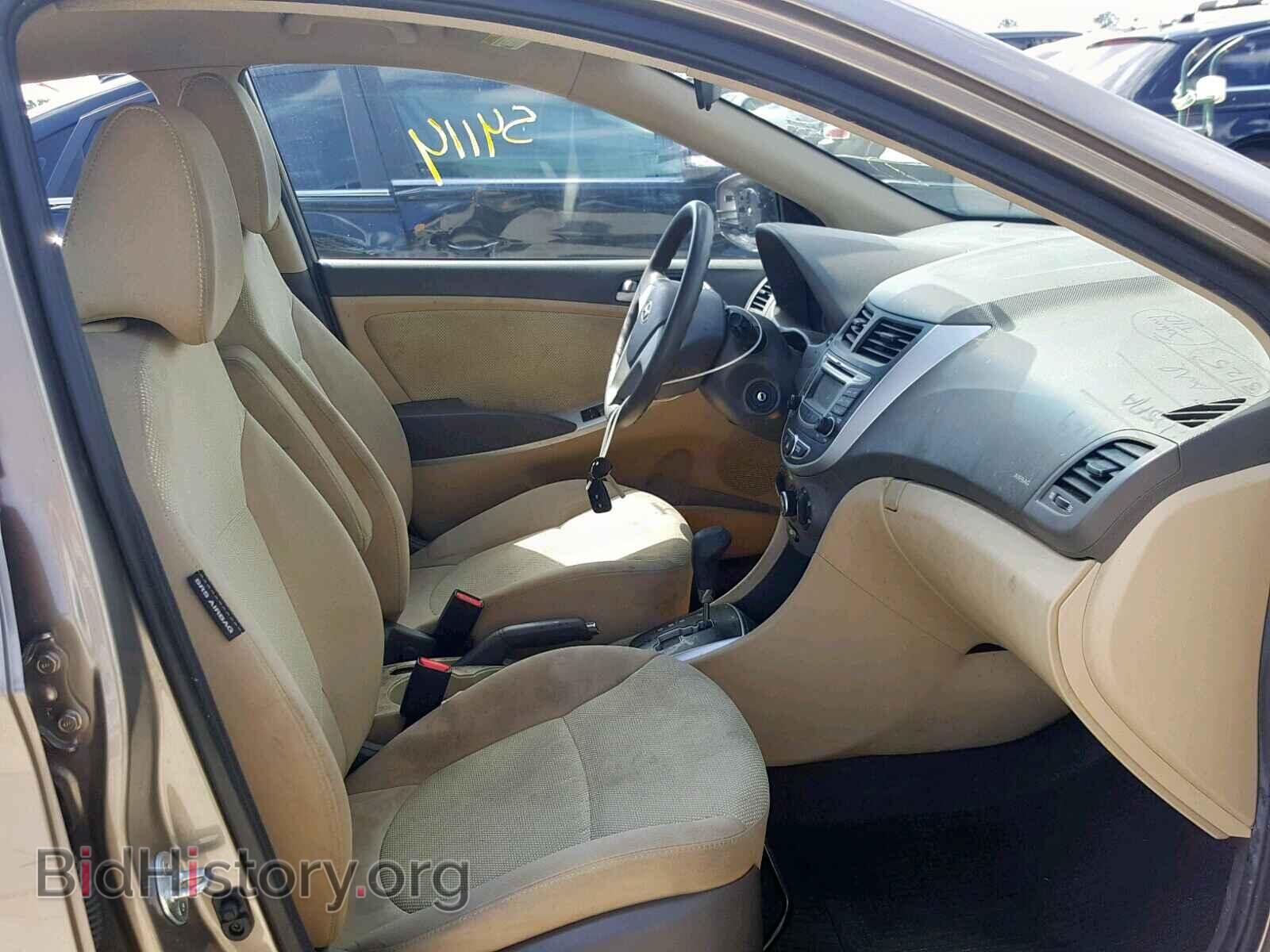 2013 HYUNDAI ACCENT - VIN: KMHCT4AE3DU582532 - Фото 5