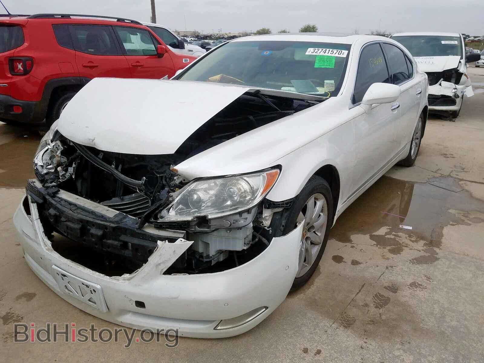 2007 LEXUS LS460 - VIN: JTHBL46F775037383 - Фото 2