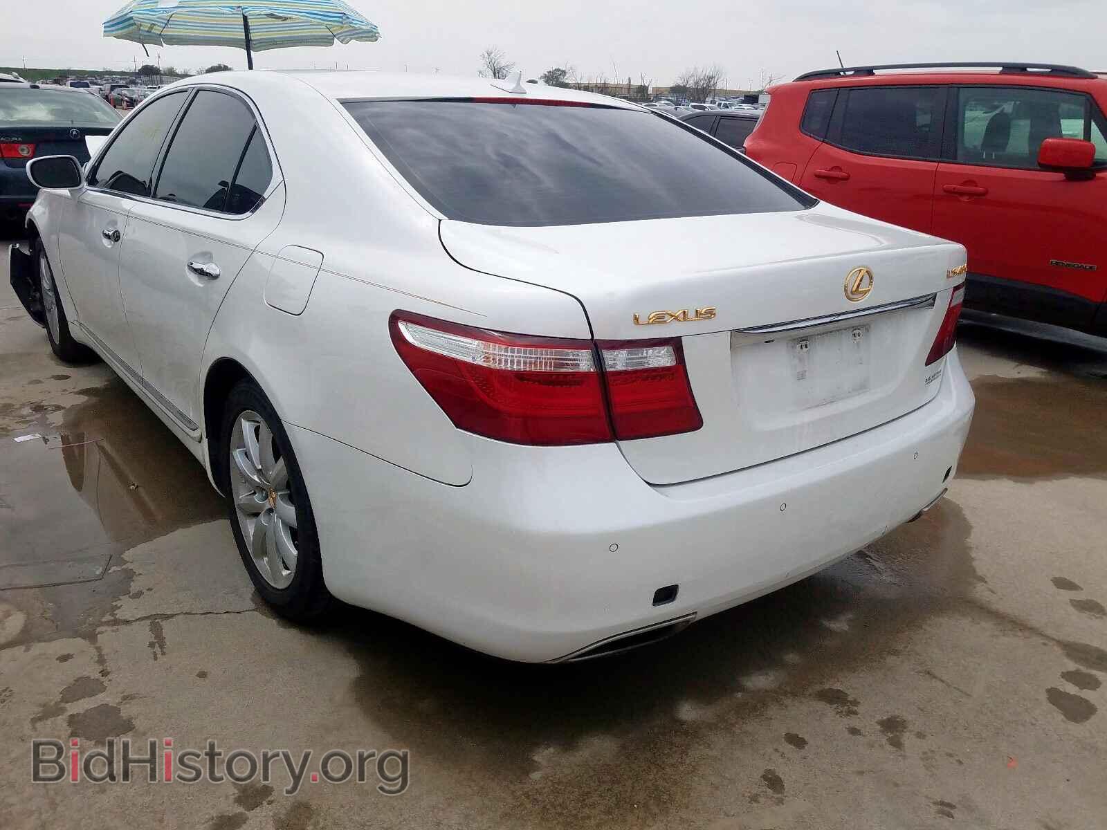 2007 LEXUS LS460 - VIN: JTHBL46F775037383 - Фото 3
