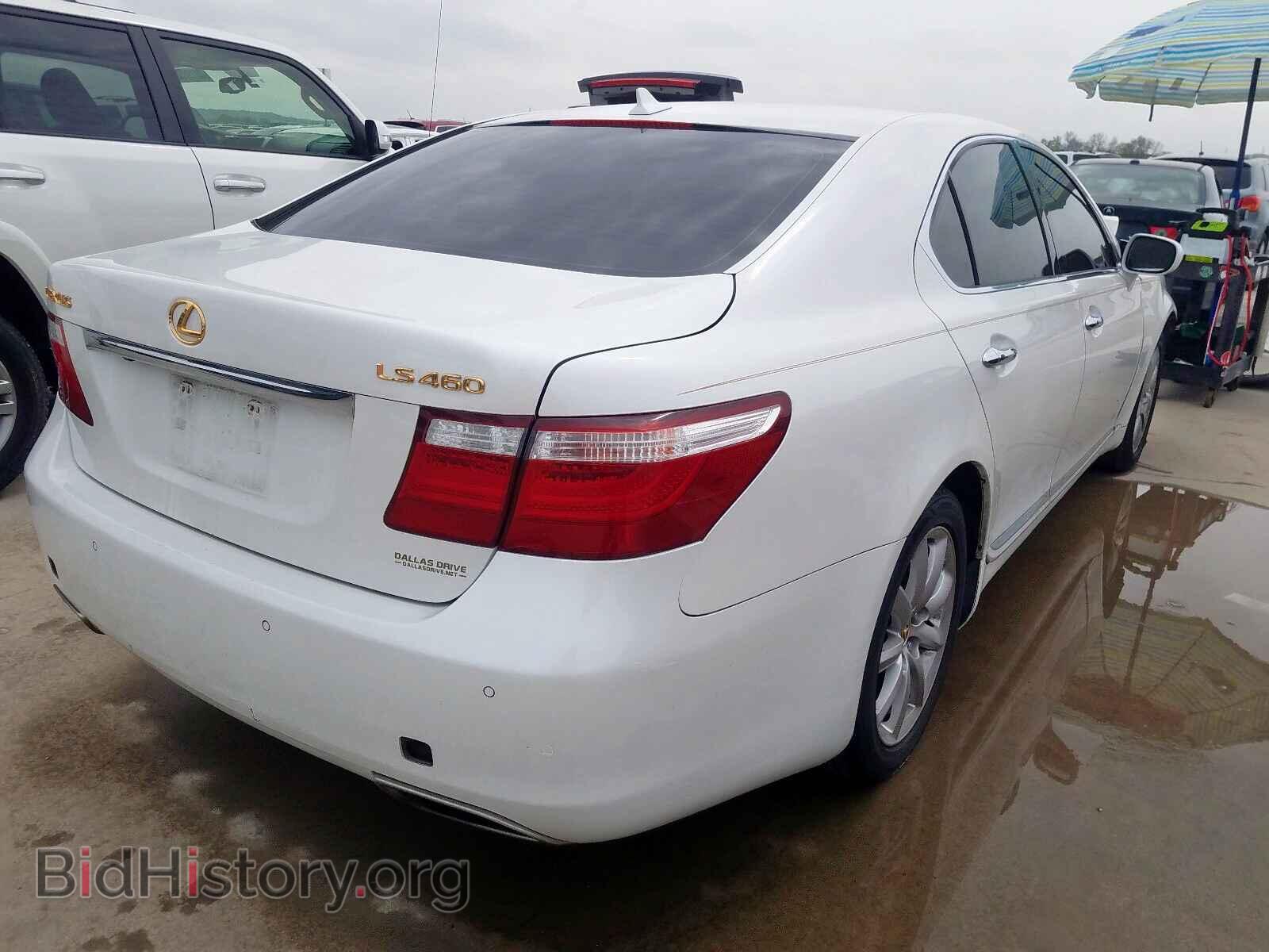 2007 LEXUS LS460 - VIN: JTHBL46F775037383 - Фото 4
