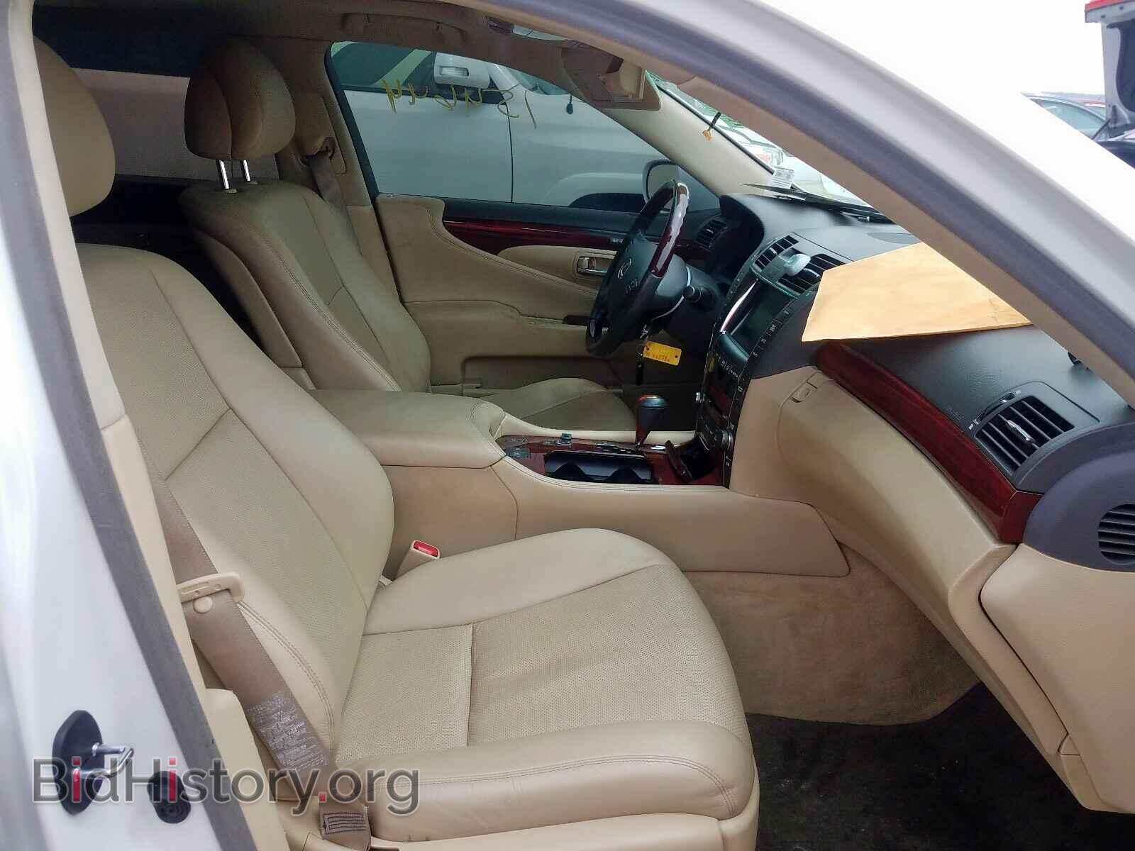 2007 LEXUS LS460 - VIN: JTHBL46F775037383 - Фото 5