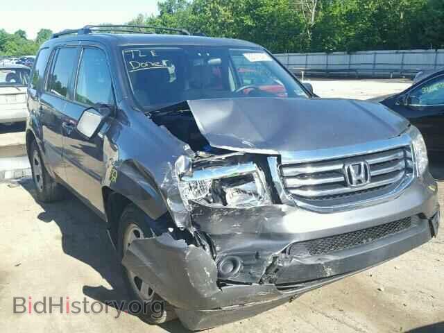 Photo 5FNYF4H20DB011845 - HONDA PILOT 2013
