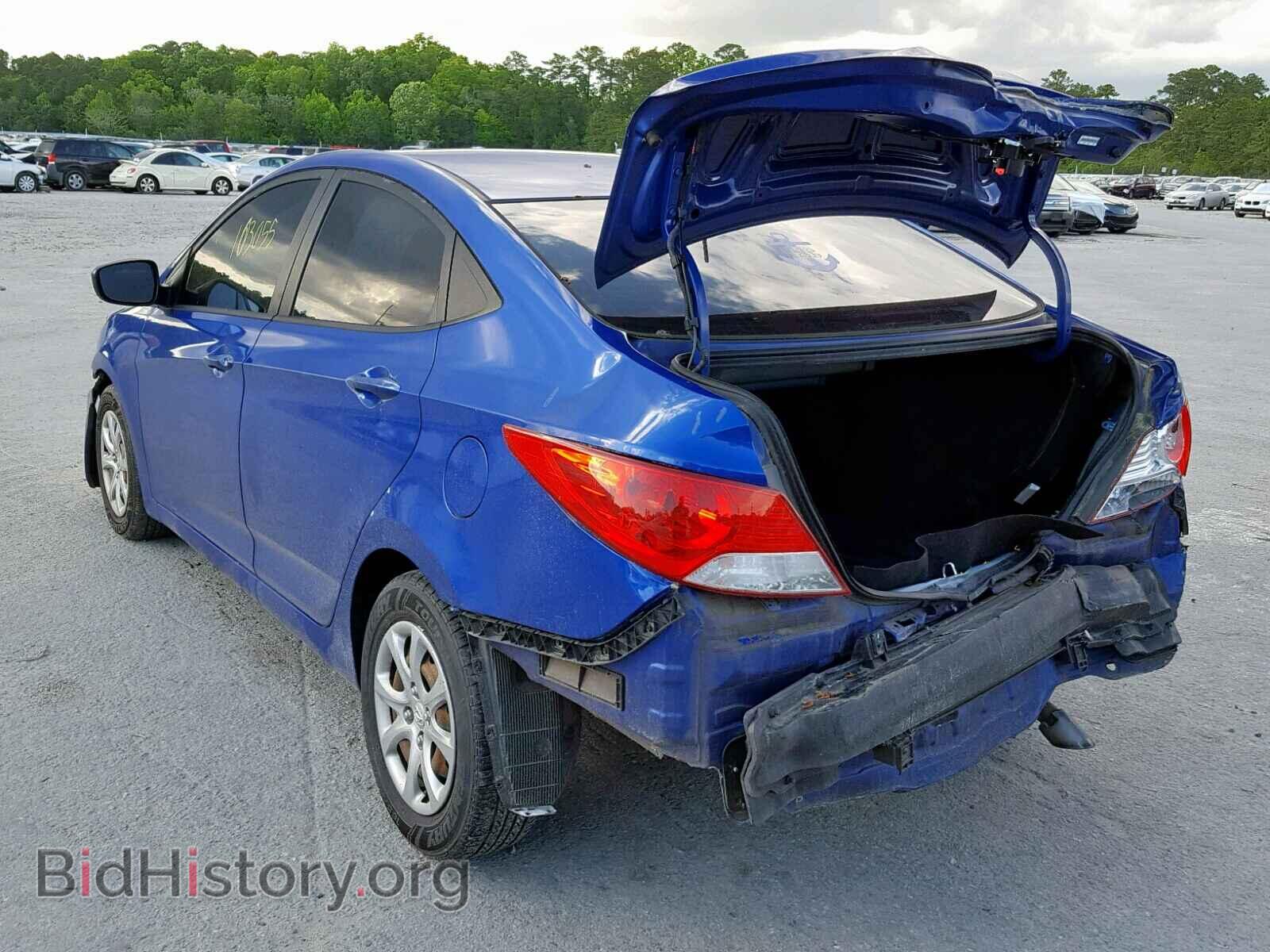2013 HYUNDAI ACCENT - VIN: KMHCT4AE8DU487822 - Фото 3