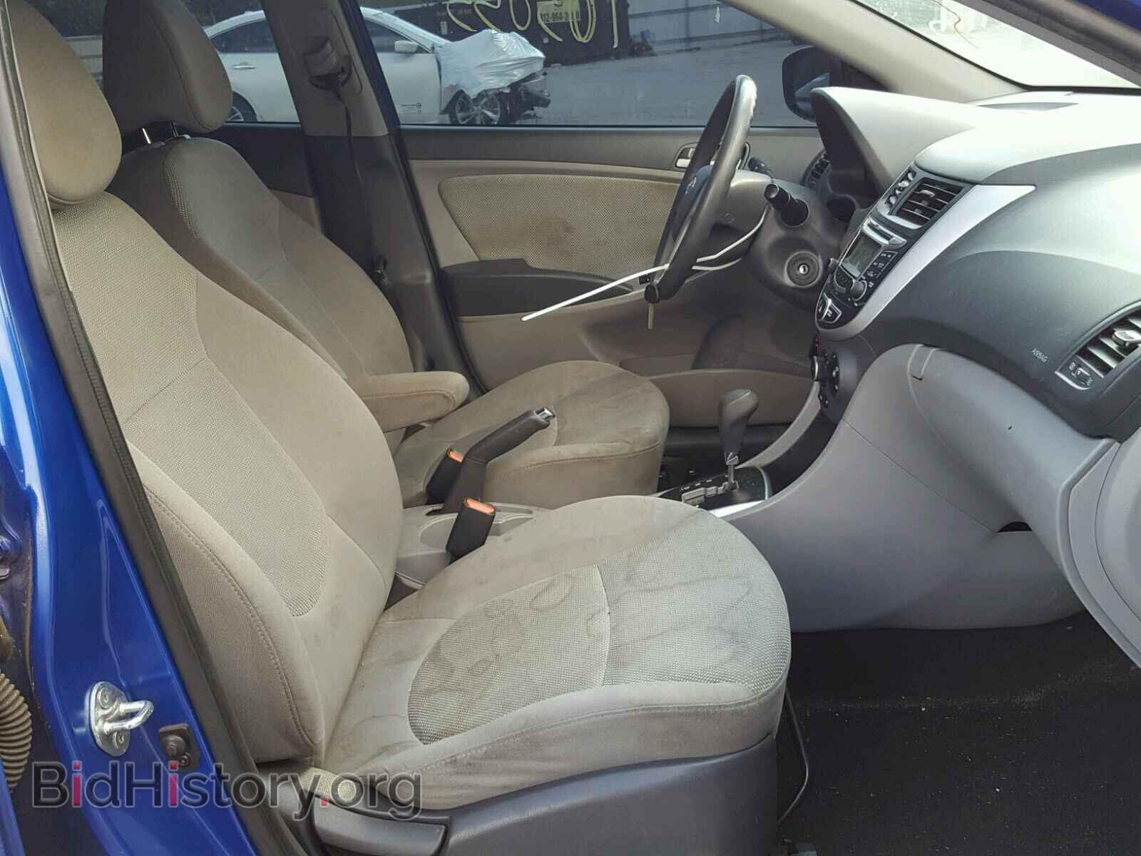 2013 HYUNDAI ACCENT - VIN: KMHCT4AE8DU487822 - Фото 5