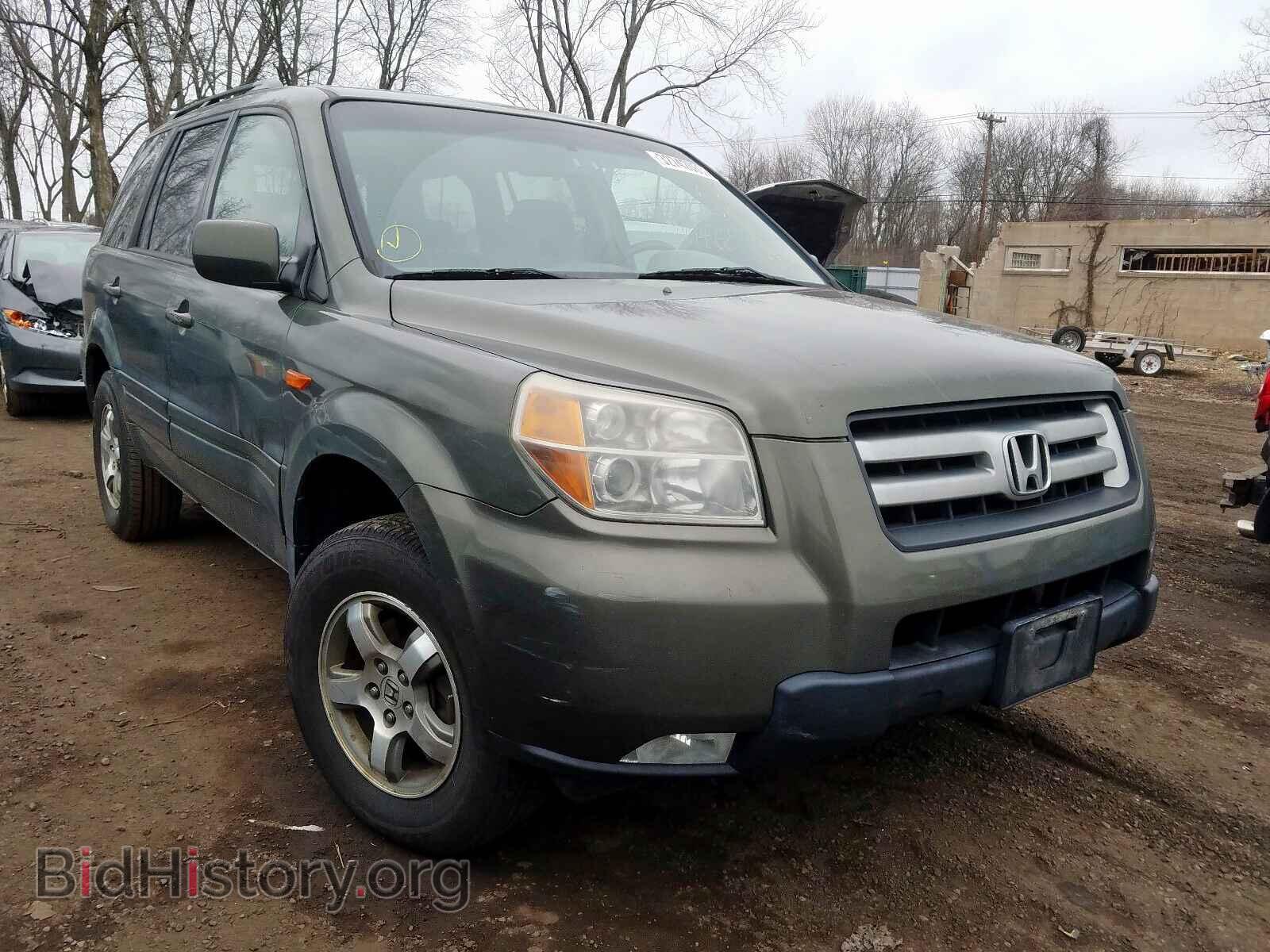 Photo 5FNYF18446B027355 - HONDA PILOT 2006