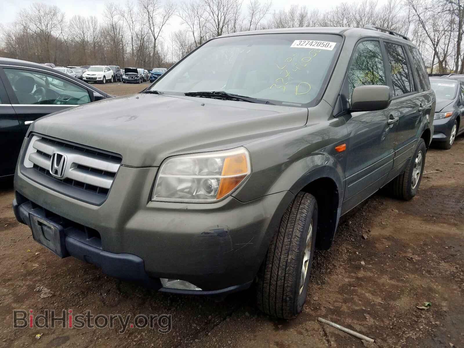 2006 HONDA PILOT - VIN: 5FNYF18446B027355 - Фото 2