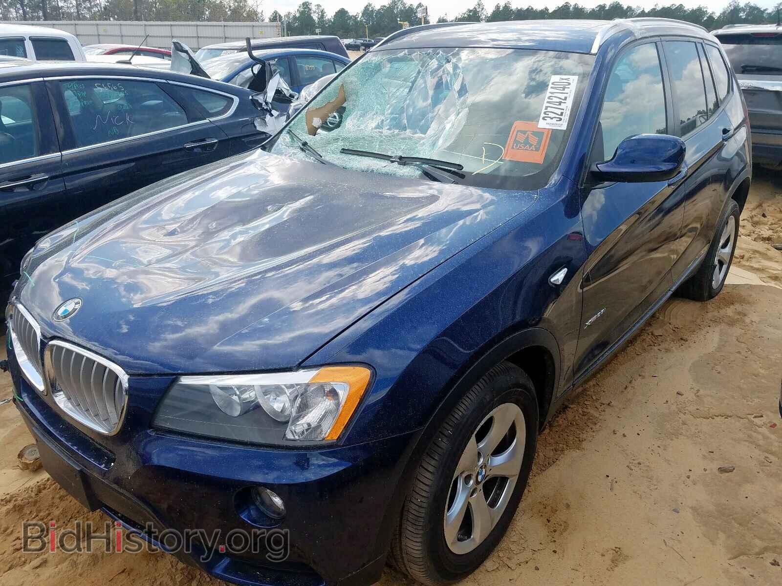 2012 BMW X3 - VIN: 5UXWX5C55CL728733 - Фото 2