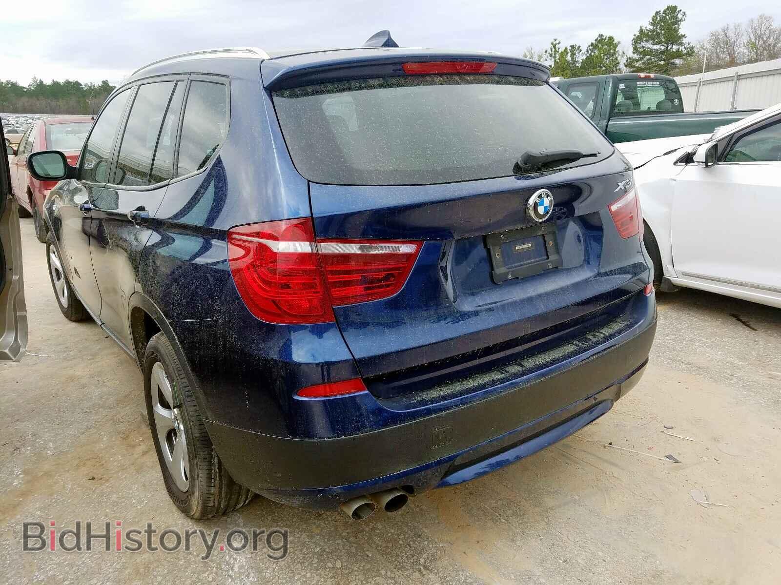 2012 BMW X3 - VIN: 5UXWX5C55CL728733 - Фото 3