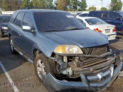 2006 Acura MDX MDX Tourin, blue — VIN 2HNYD18986H529100, Copart