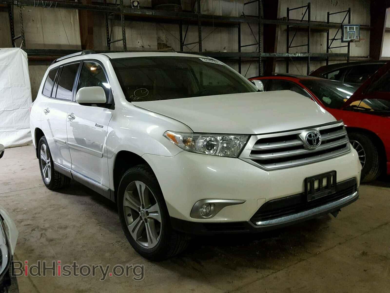 Фотография 5TDDK3EH1CS149417 - TOYOTA HIGHLANDER 2012