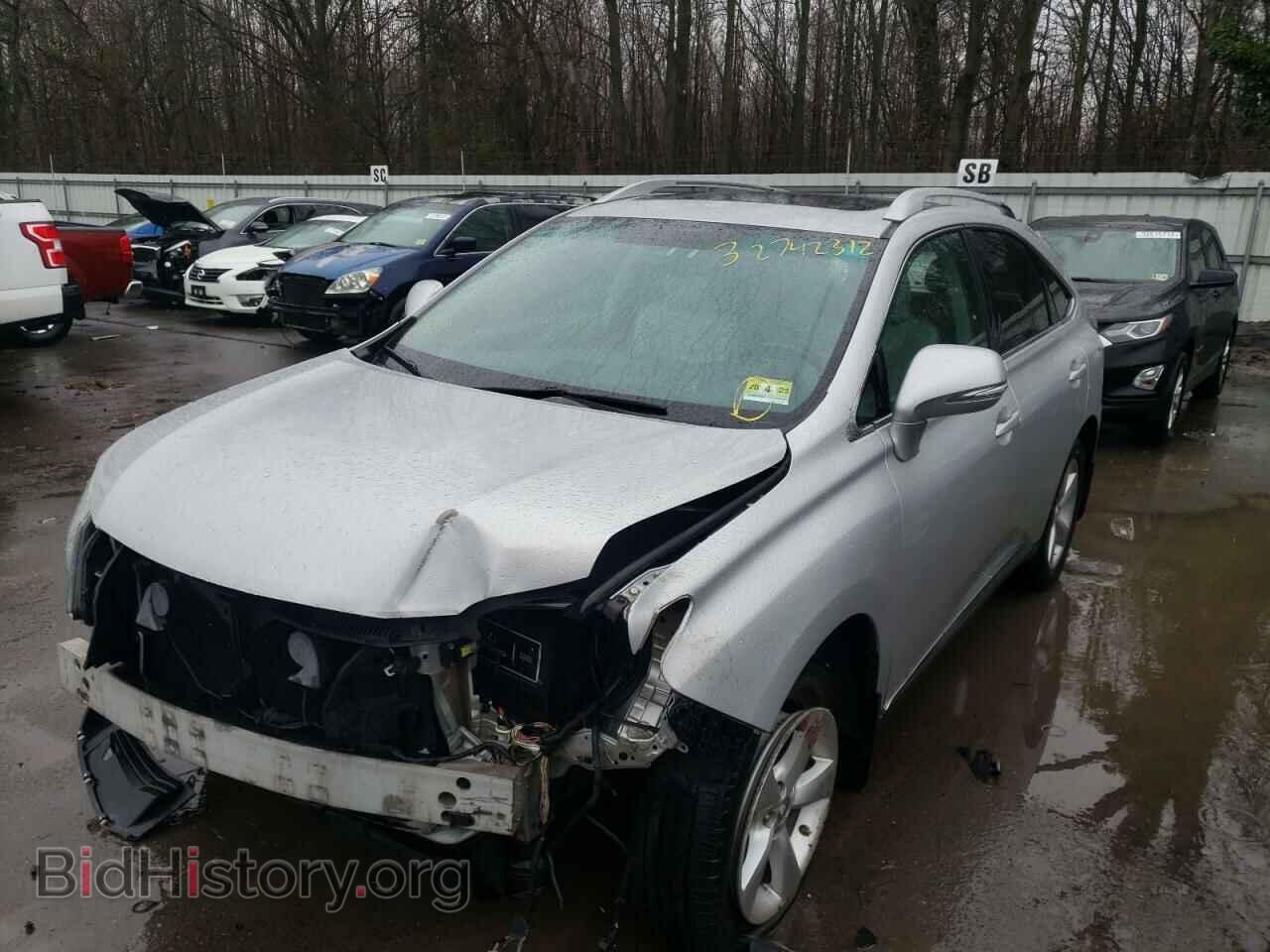 2012 LEXUS RX350 - VIN: 2T2BK1BA5CC147323 - Фото 2