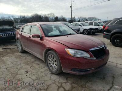 2013 Chrysler 200 200 LX, черный — VIN 1C3CCBAB1DN640117, Copart
