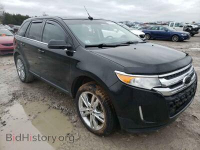 2012 Ford EDGE Edge Limit, черный — VIN 2FMDK3KC8CBA51958, Copart