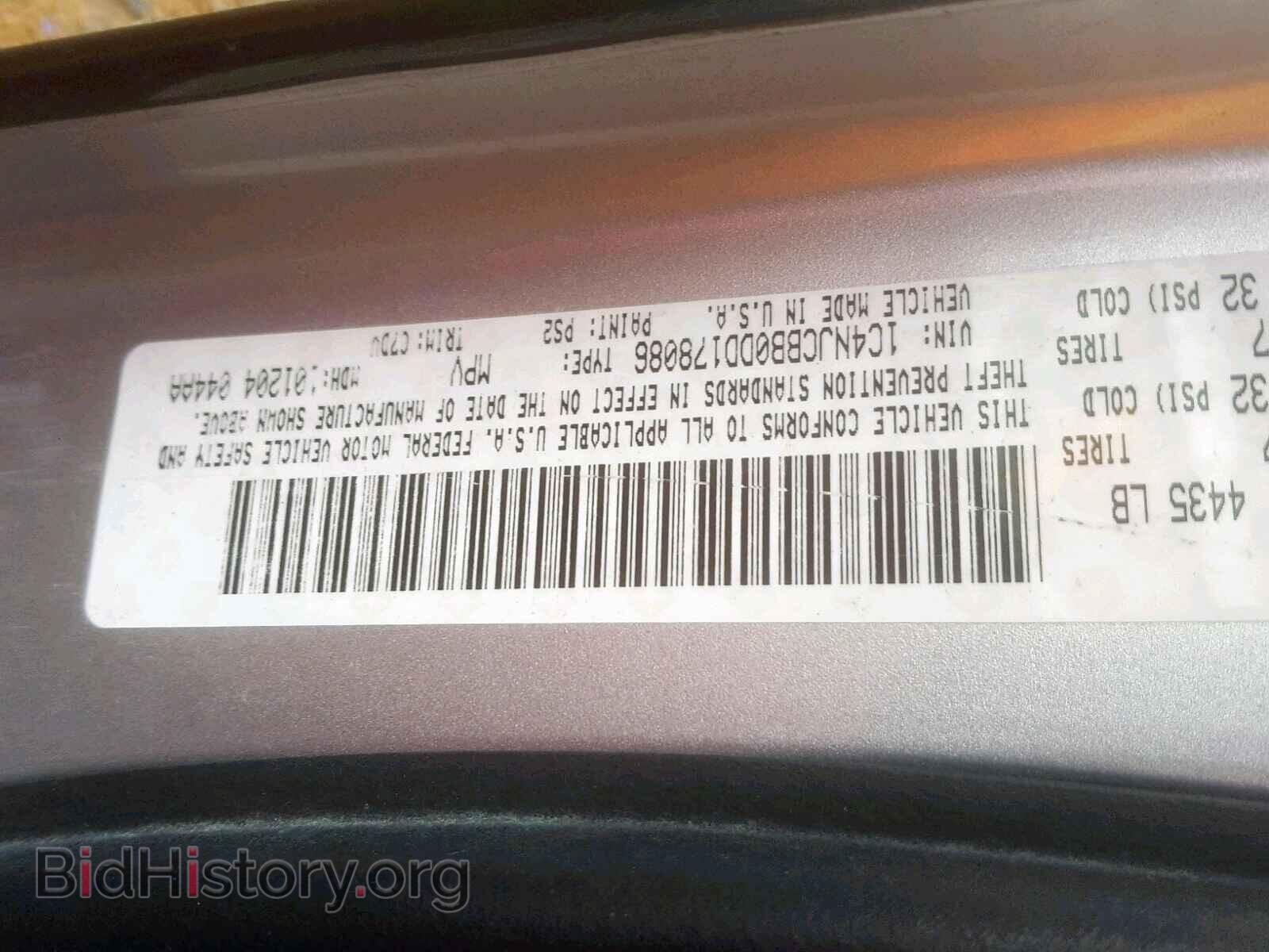 2013 JEEP COMPASS SP - VIN: 1C4NJCBB0DD178086 - Photo 10