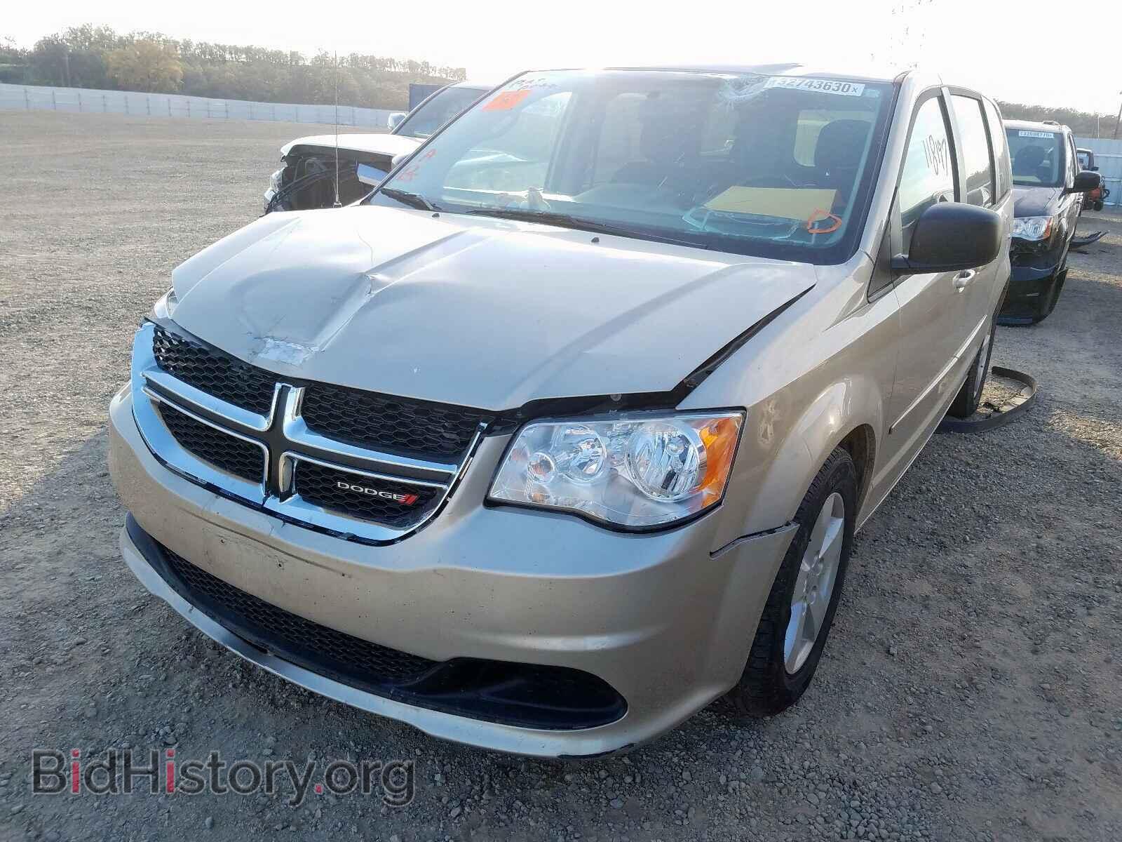 2013 DODGE CARAVAN - VIN: 2C4RDGBG3DR619444 - Фото 2