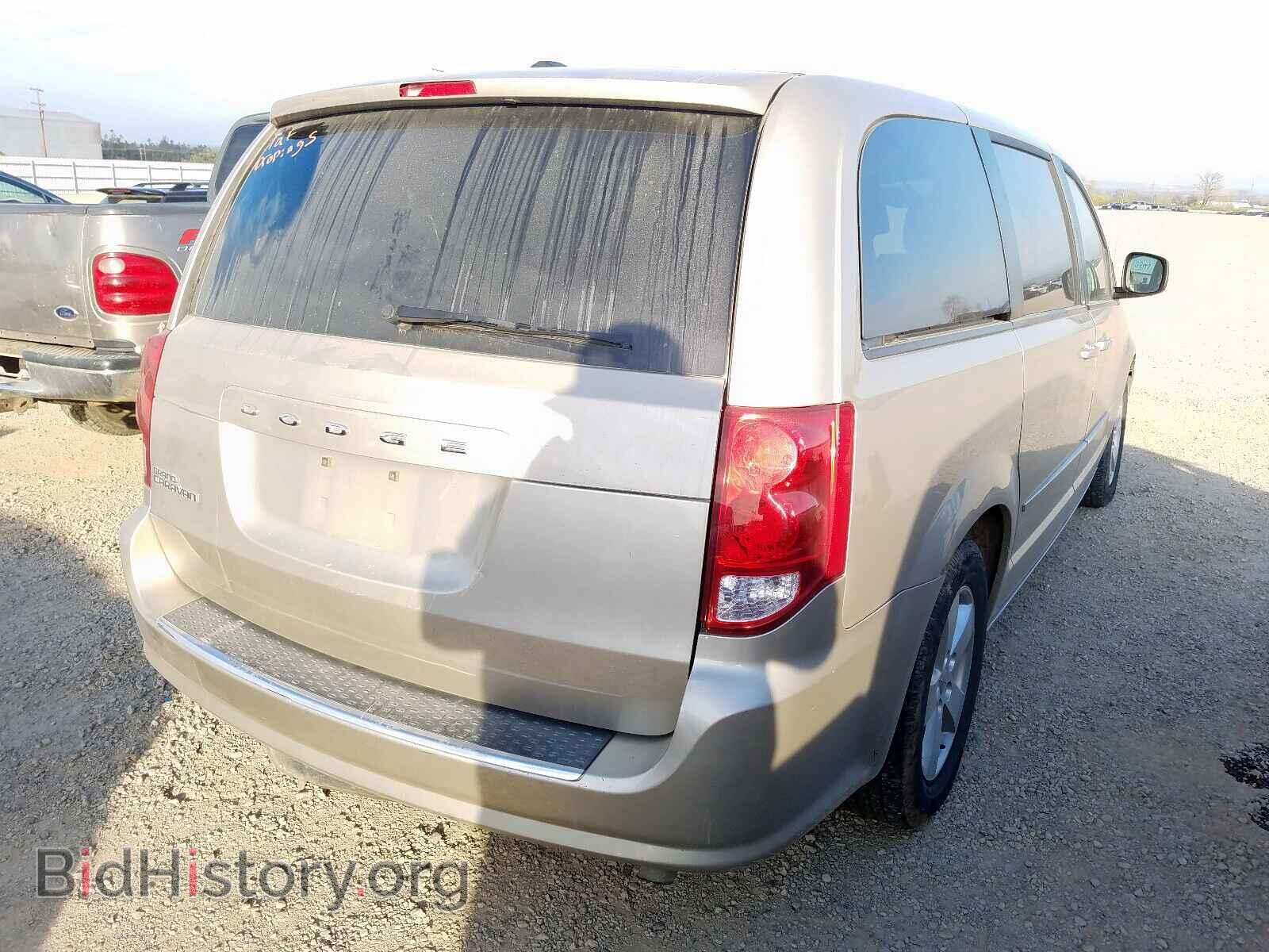 2013 DODGE CARAVAN - VIN: 2C4RDGBG3DR619444 - Фото 4