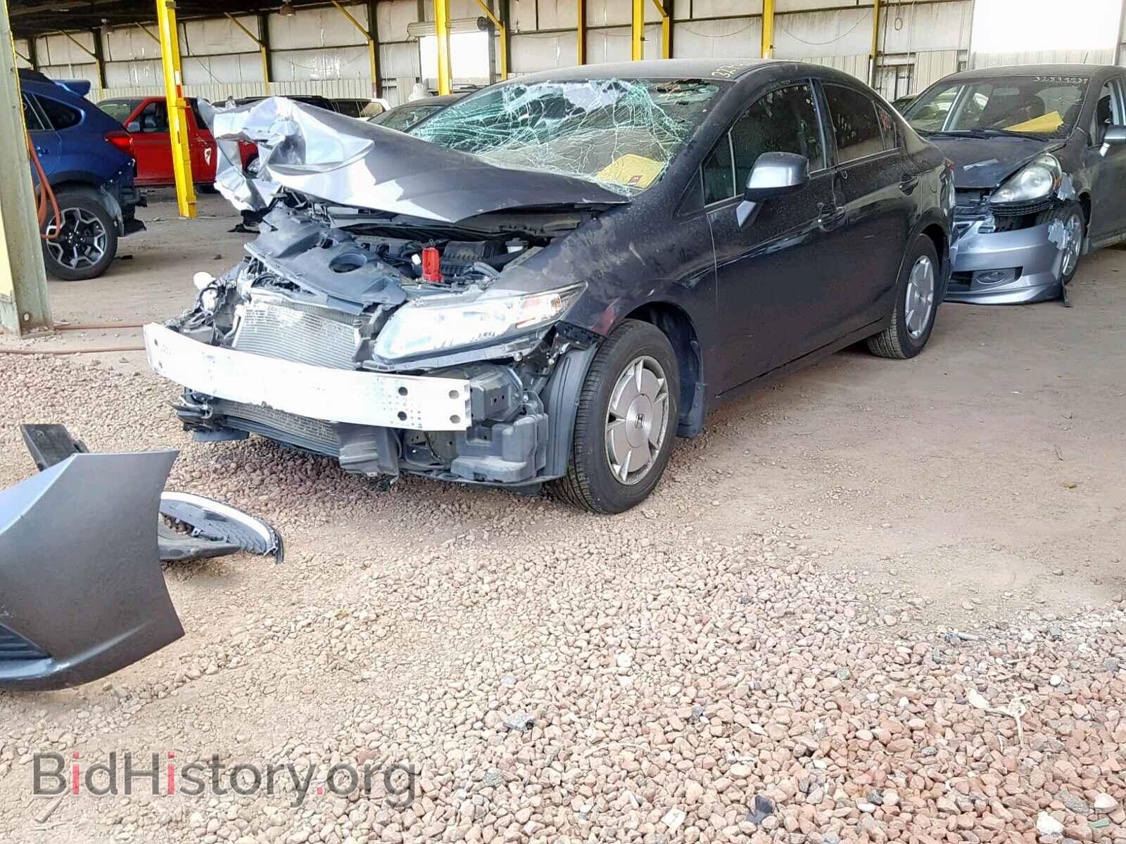 2013 HONDA CIVIC - VIN: 2HGFB2F68DH548956 - Фото 2