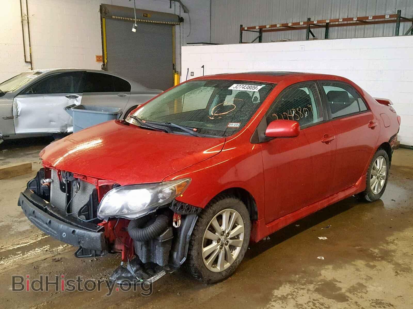 2010 TOYOTA COROLLA BA - VIN: 2T1BU4EEXAC409154 - Фото 2