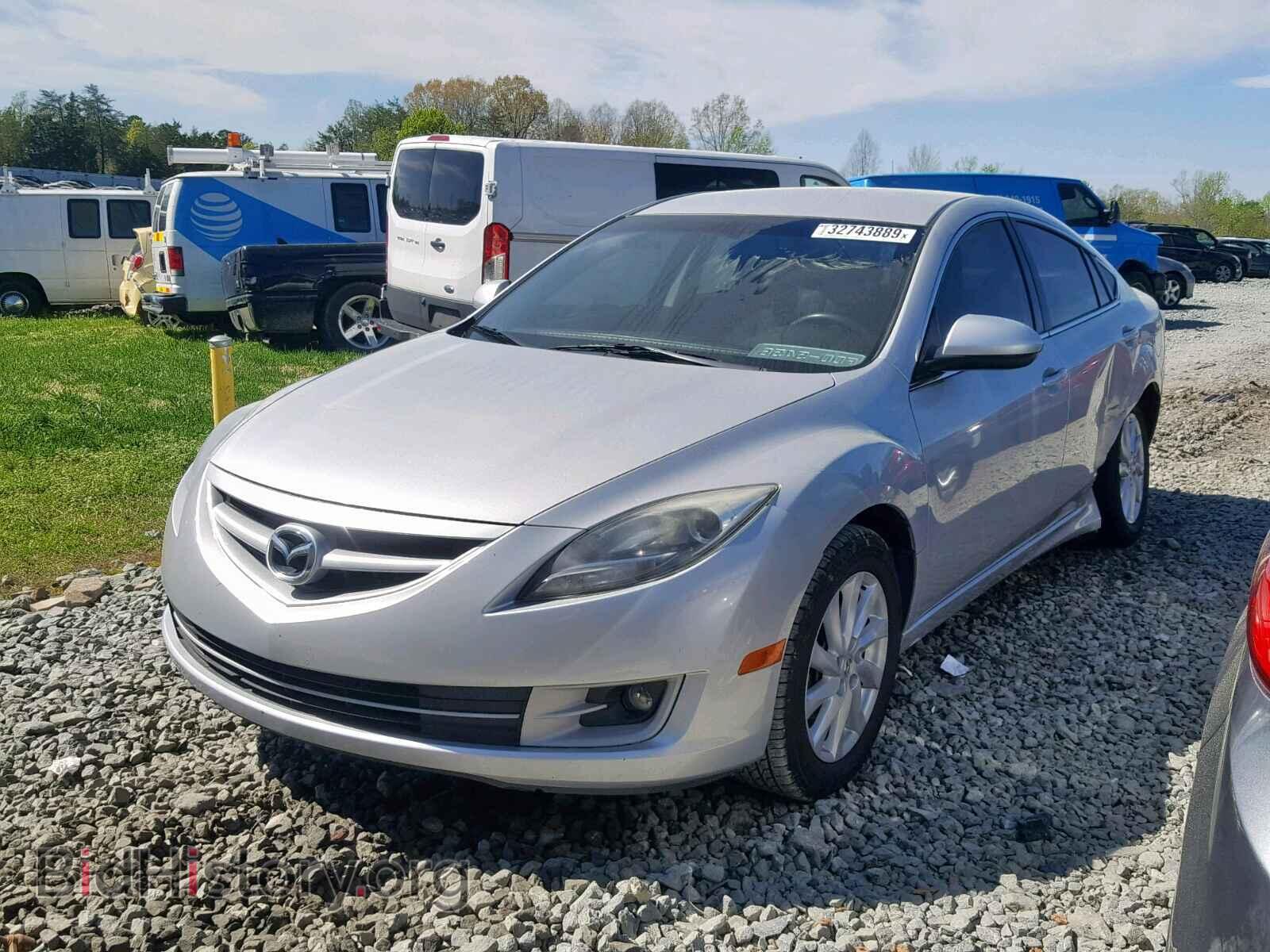 2012 MAZDA 6 - VIN: 1YVHZ8DH2C5M22134 - Фото 2