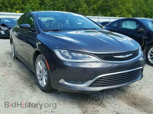 Фотография 1C3CCCABXGN126969 - CHRYSLER 200 2016