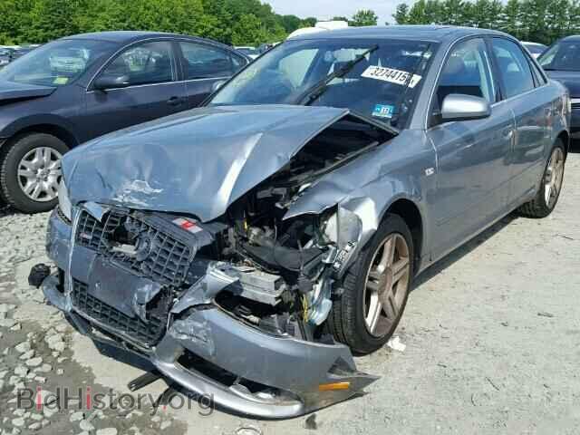 2008 AUDI A4 - VIN: WAUDF78EX8A028299 - Фото 2