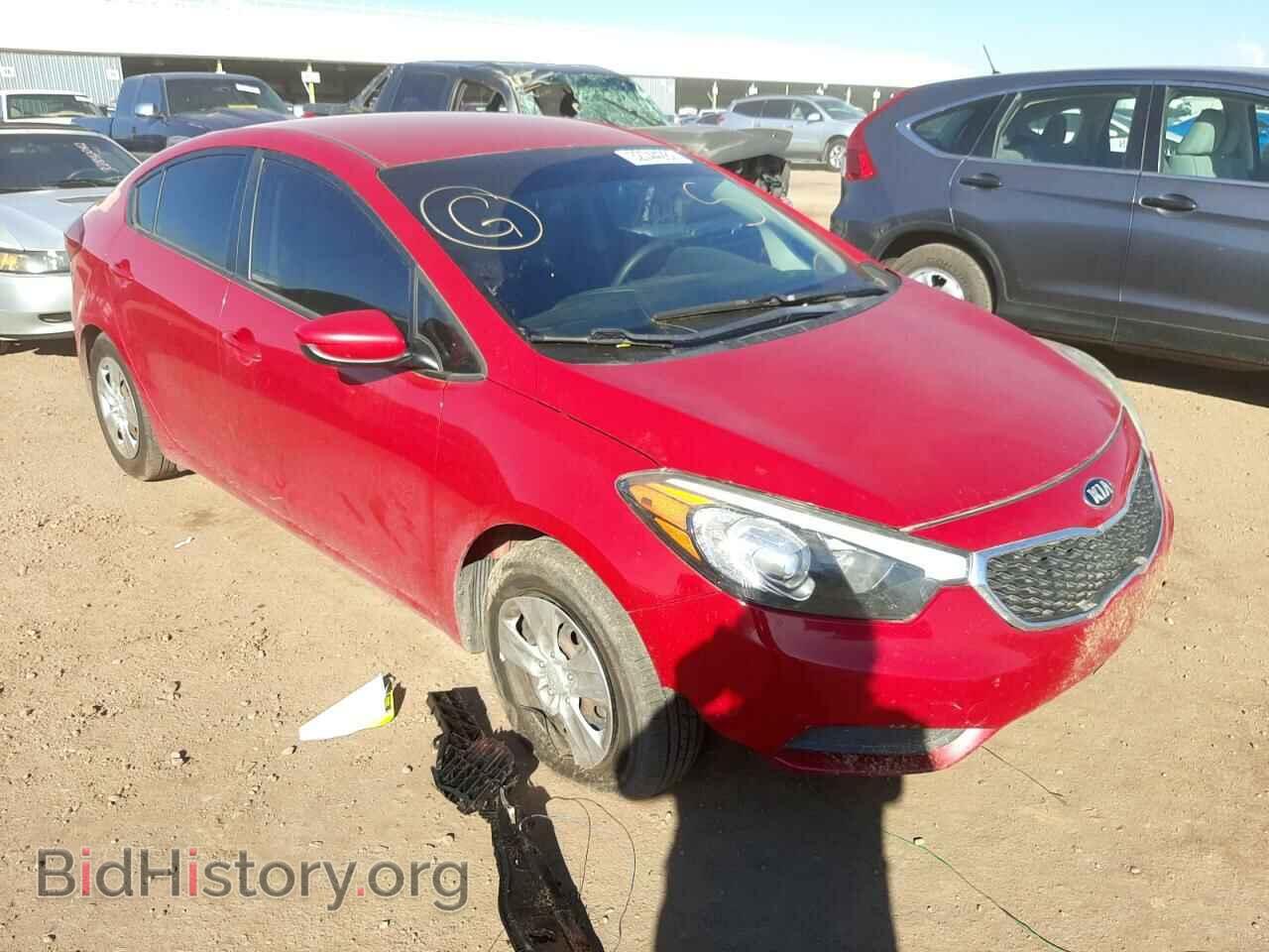 Photo KNAFK4A64G5549953 - KIA FORTE 2016