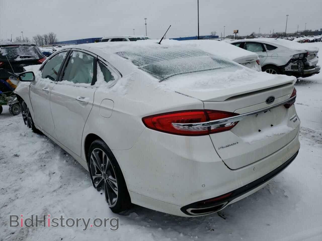 2018 FORD FUSION - VIN: 3FA6P0D92JR284480 - Фото 3