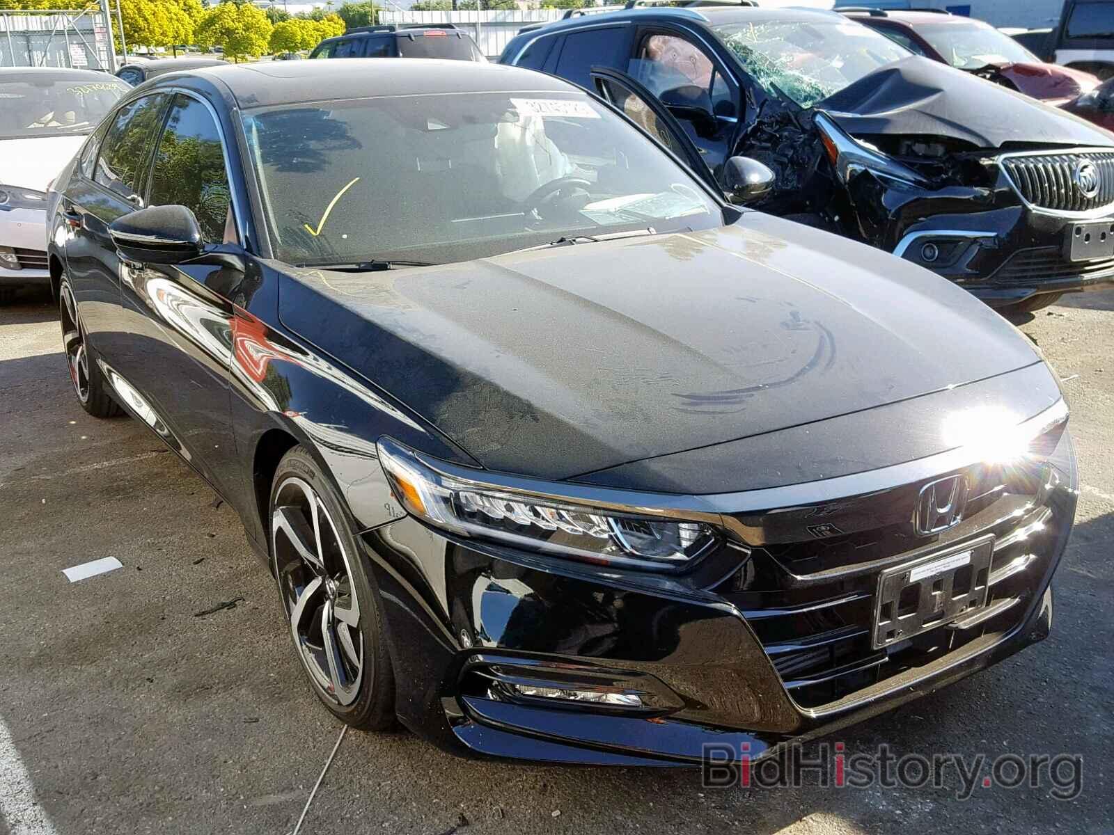 Photo 1HGCV2F37JA021663 - HONDA ACCORD SPO 2018