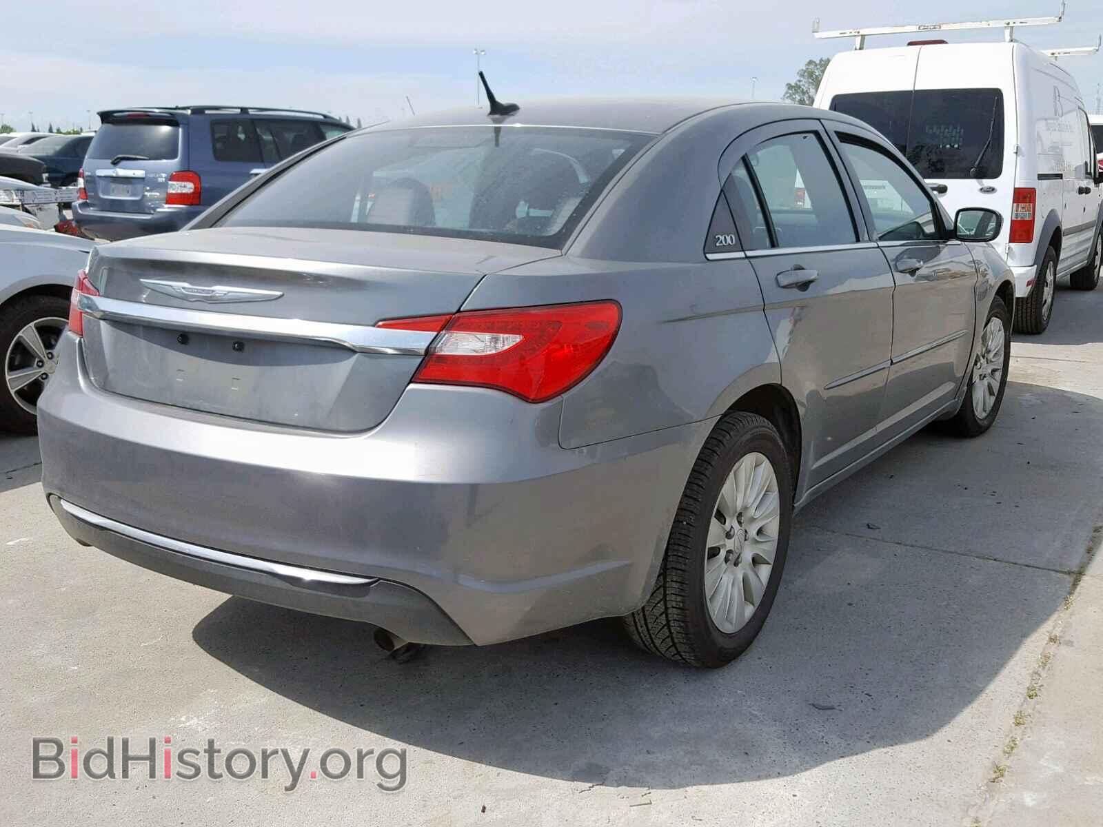 2012 CHRYSLER 200 - VIN: 1C3CCBABXCN271448 - Фото 4
