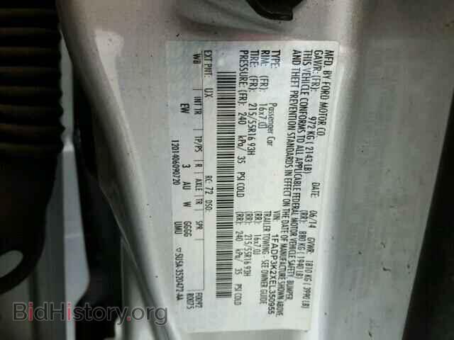 2014 FORD FOCUS - VIN: 1FADP3K2XEL350955 - Photo 10