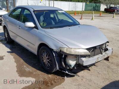 2005 Mazda 6 6 I, silver — VIN 1YVFP80C255M11998, Copart