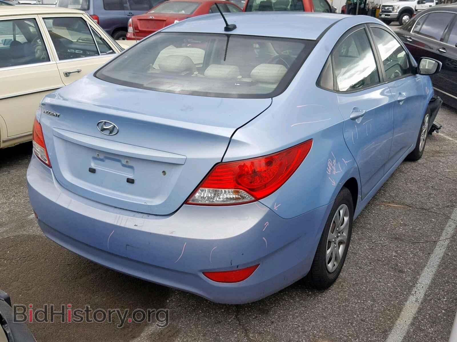 2014 HYUNDAI ACCENT - VIN: KMHCT4AE3EU627342 - Фото 4