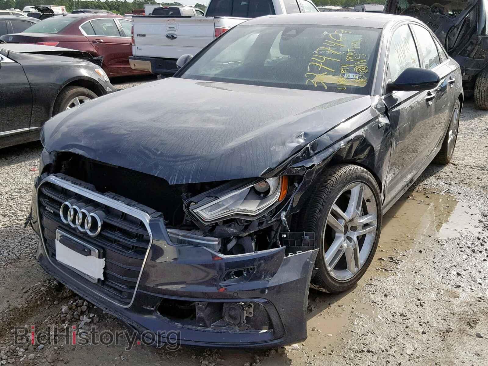 2014 AUDI A6 - VIN: WAUHGAFC1EN041623 - Фото 2