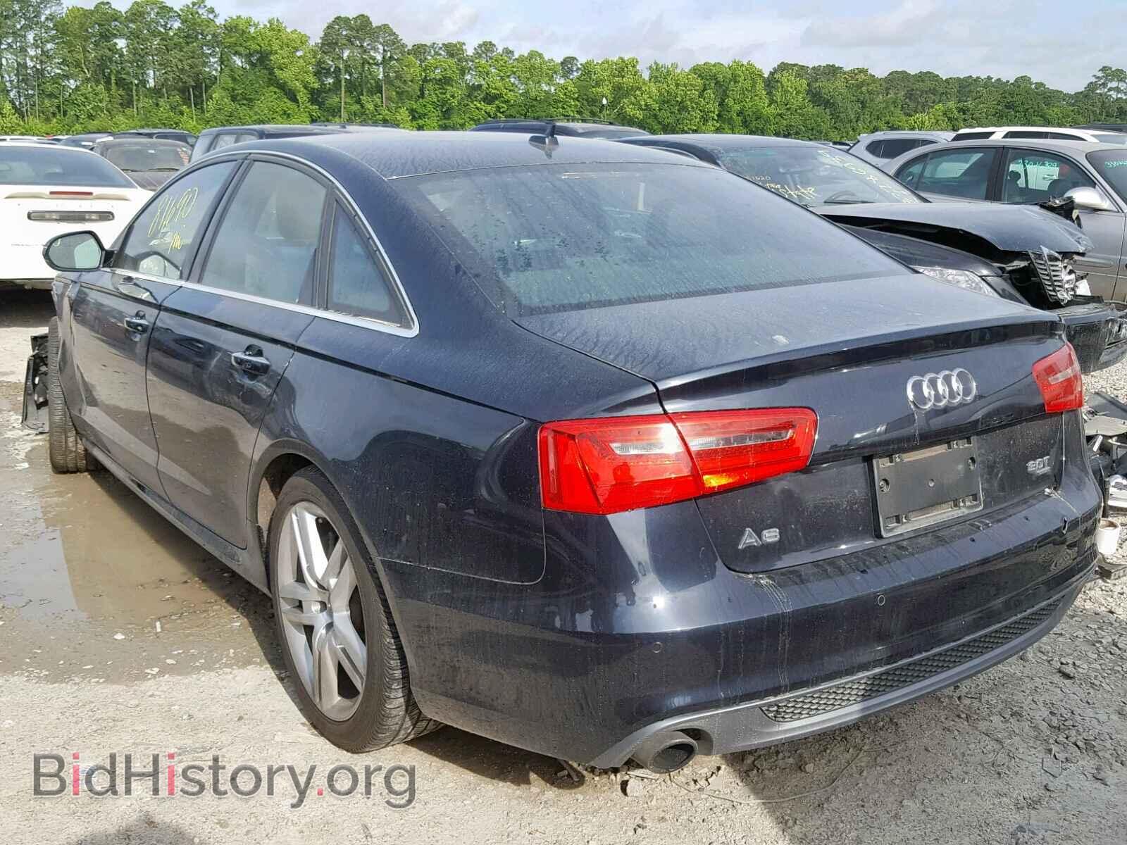 2014 AUDI A6 - VIN: WAUHGAFC1EN041623 - Фото 3