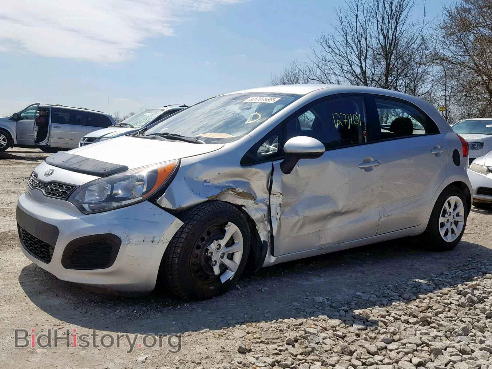 2014 KIA RIO - VIN: KNADM5A38E6901078 - Фото 9