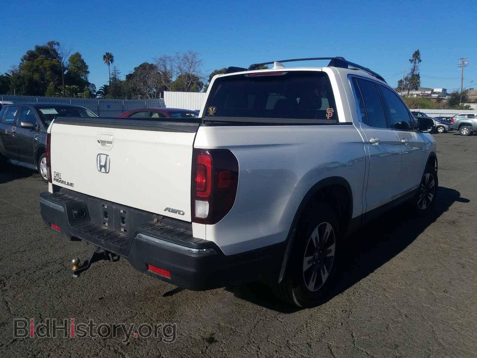 2018 HONDA RIDGELINE - VIN: 5FPYK3F50JB016517 - Фото 4