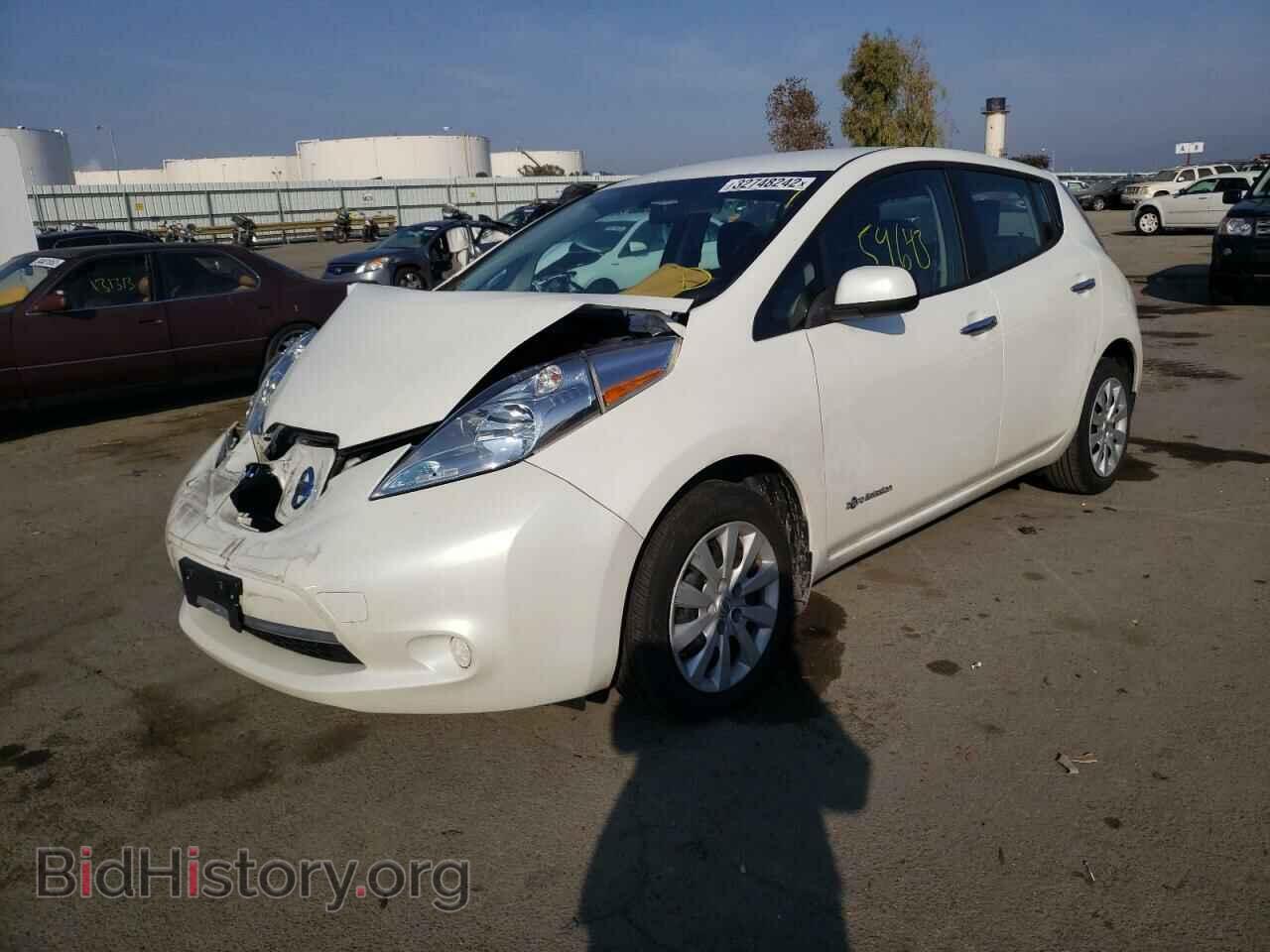 2017 NISSAN LEAF - VIN: 1N4BZ0CP0HC300984 - Фото 2