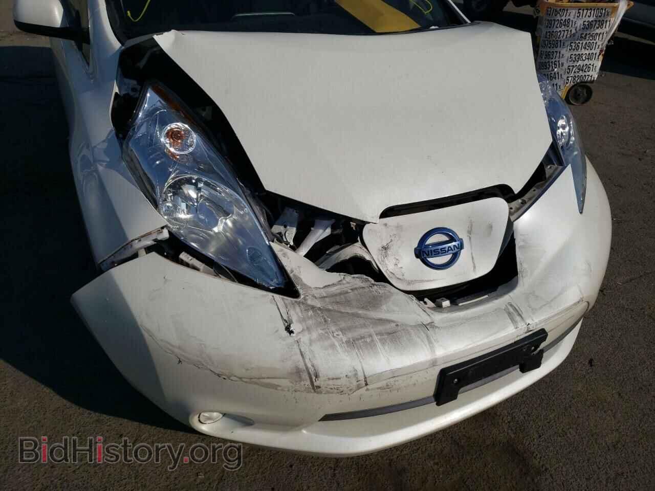 2017 NISSAN LEAF - VIN: 1N4BZ0CP0HC300984 - Фото 9