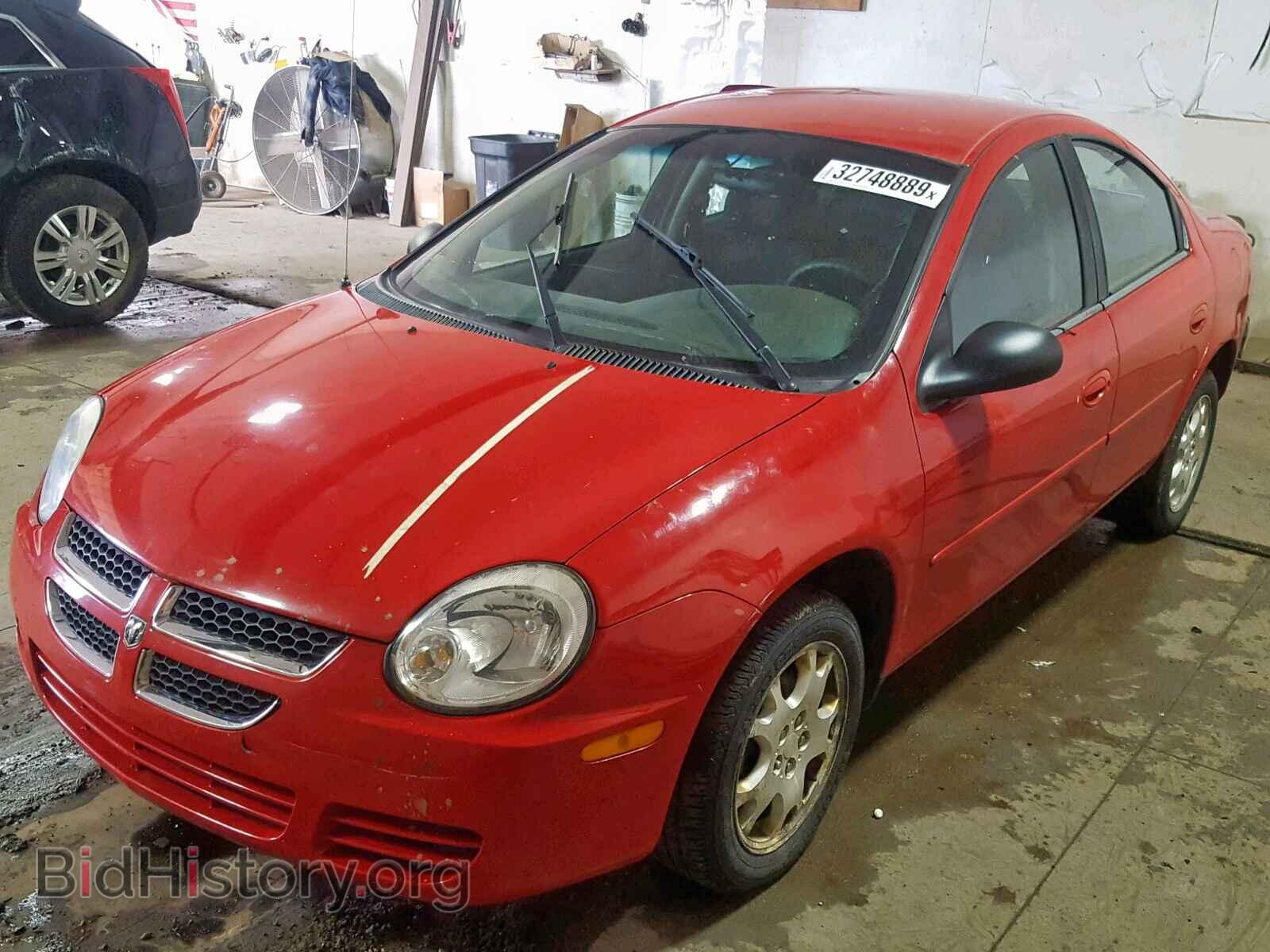 2005 DODGE NEON - VIN: 1B3ES56C25D100522 - Фото 2