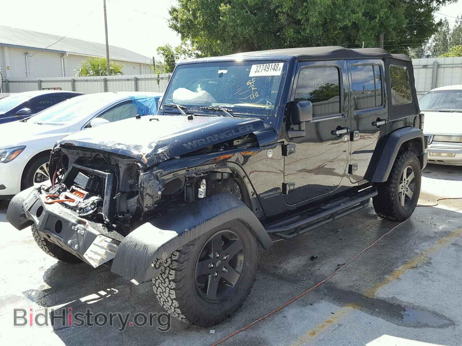 2017 JEEP WRANGLER - VIN: 1C4BJWDG3HL673309 - Фото 2