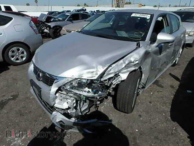 2011 LEXUS CT 200 - VIN: JTHKD5BH1B2036458 - Фото 2