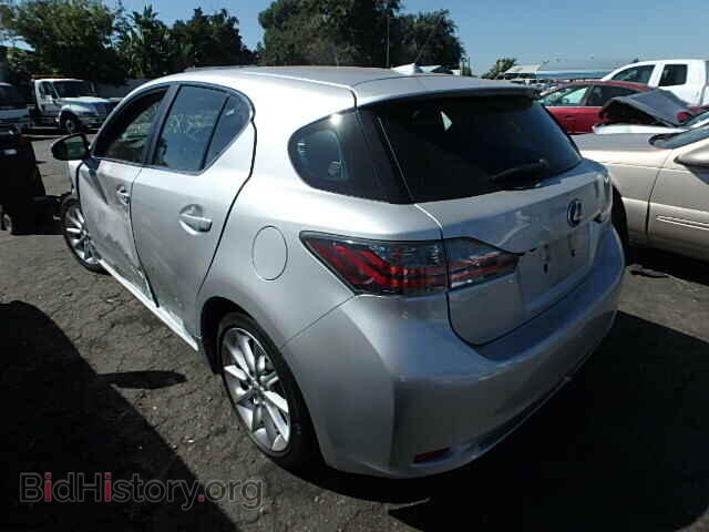 2011 LEXUS CT 200 - VIN: JTHKD5BH1B2036458 - Фото 3