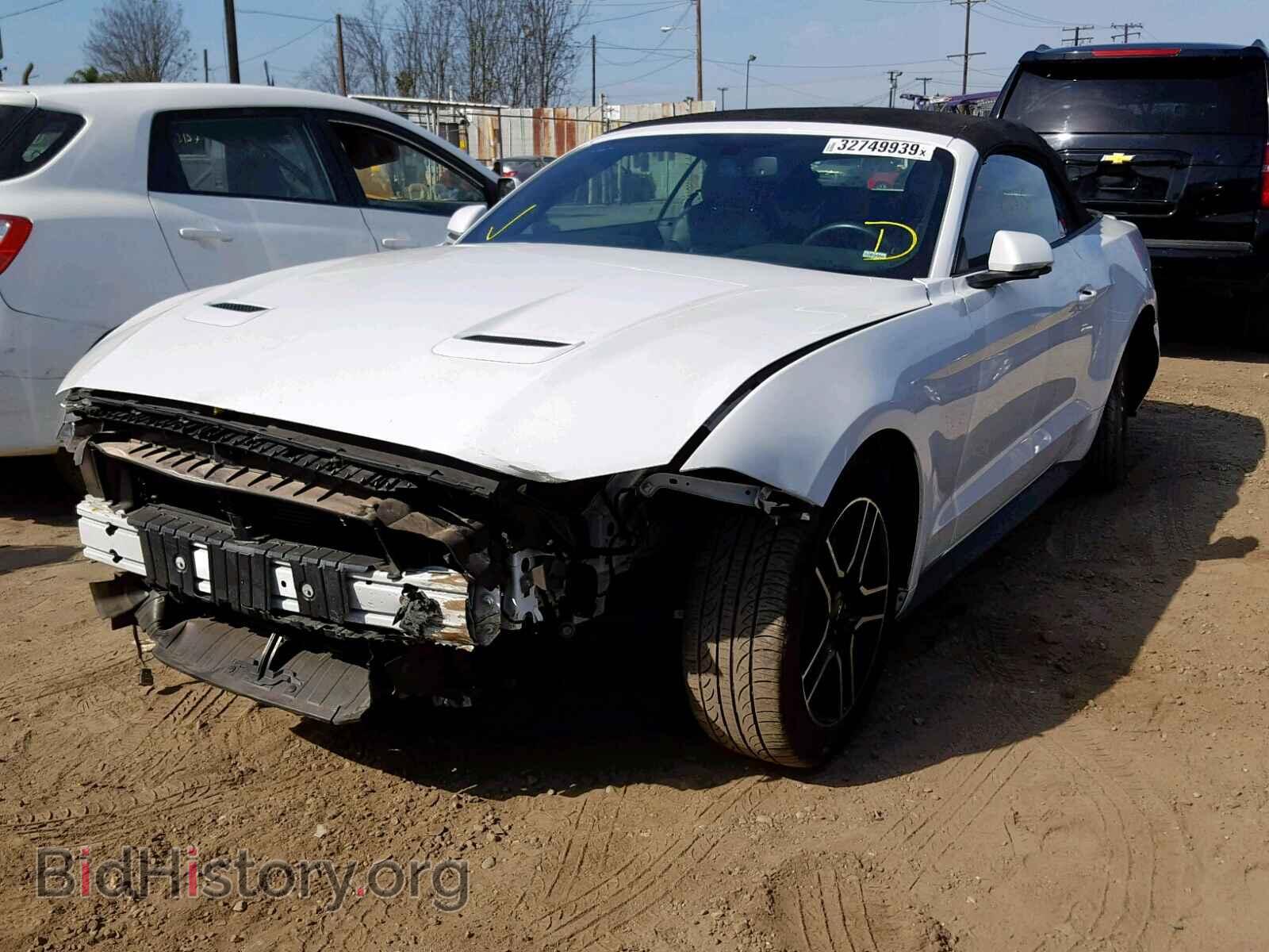 2018 FORD MUSTANG - VIN: 1FATP8UH3J5155224 - Фото 2